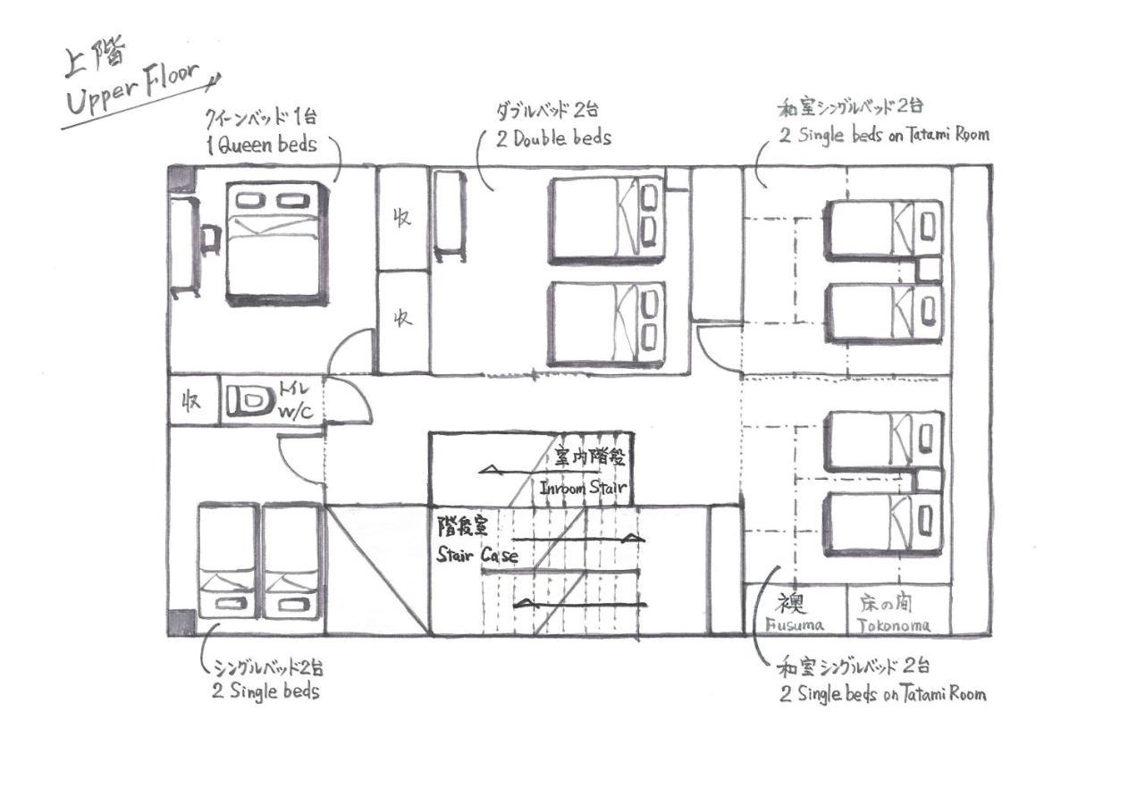 Konjaku-So Dotonbori Penthouse Stay Osaka Exterior foto